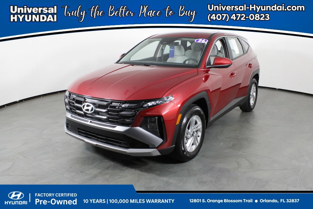 Certified 2026 Hyundai Tucson SE