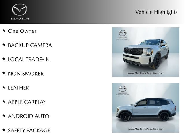 Used 2022 Kia Telluride EX w/ EX Premium Package AWD/4WD image 2