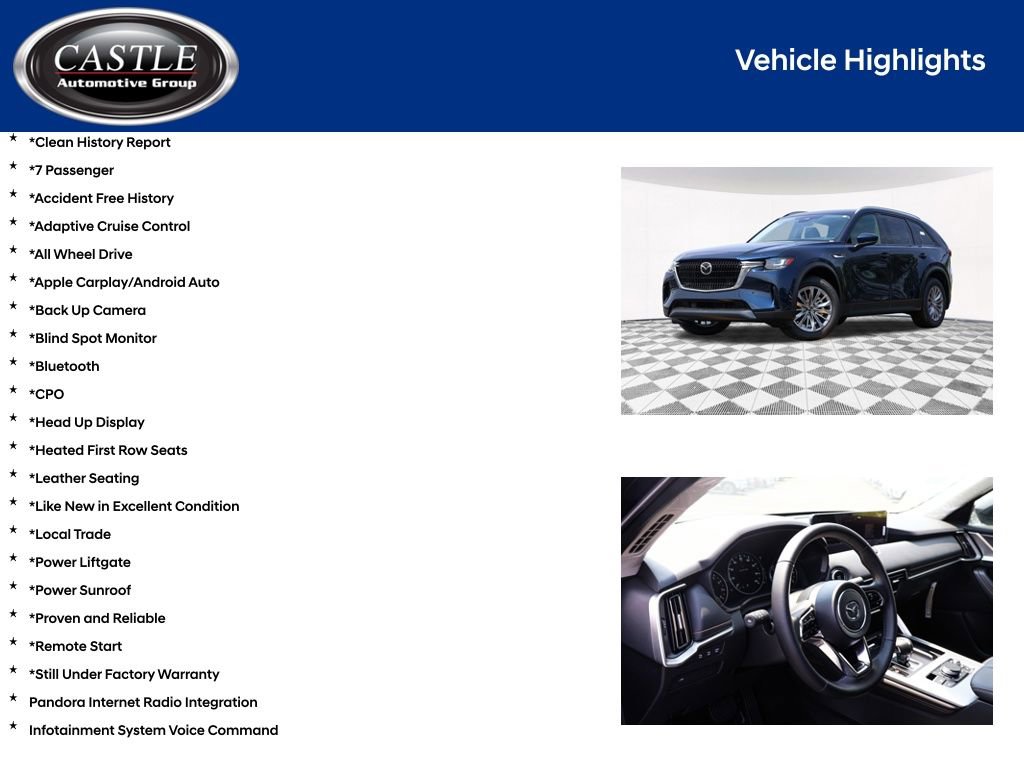 Used 2025 MAZDA CX-90 3.3 Turbo w/ Preferred Package AWD/4WD image 4