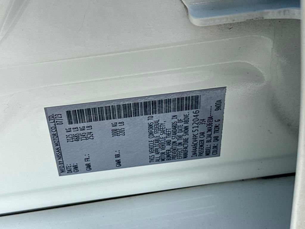 Used 2023 Nissan Maxima SV w/ Floor Mat Group image 22