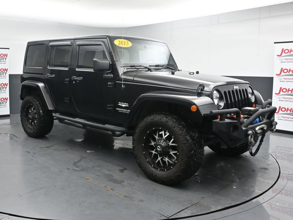 Used 2013 Jeep Wrangler Unlimited Sahara w/ Connectivity Group AWD/4WD image 2
