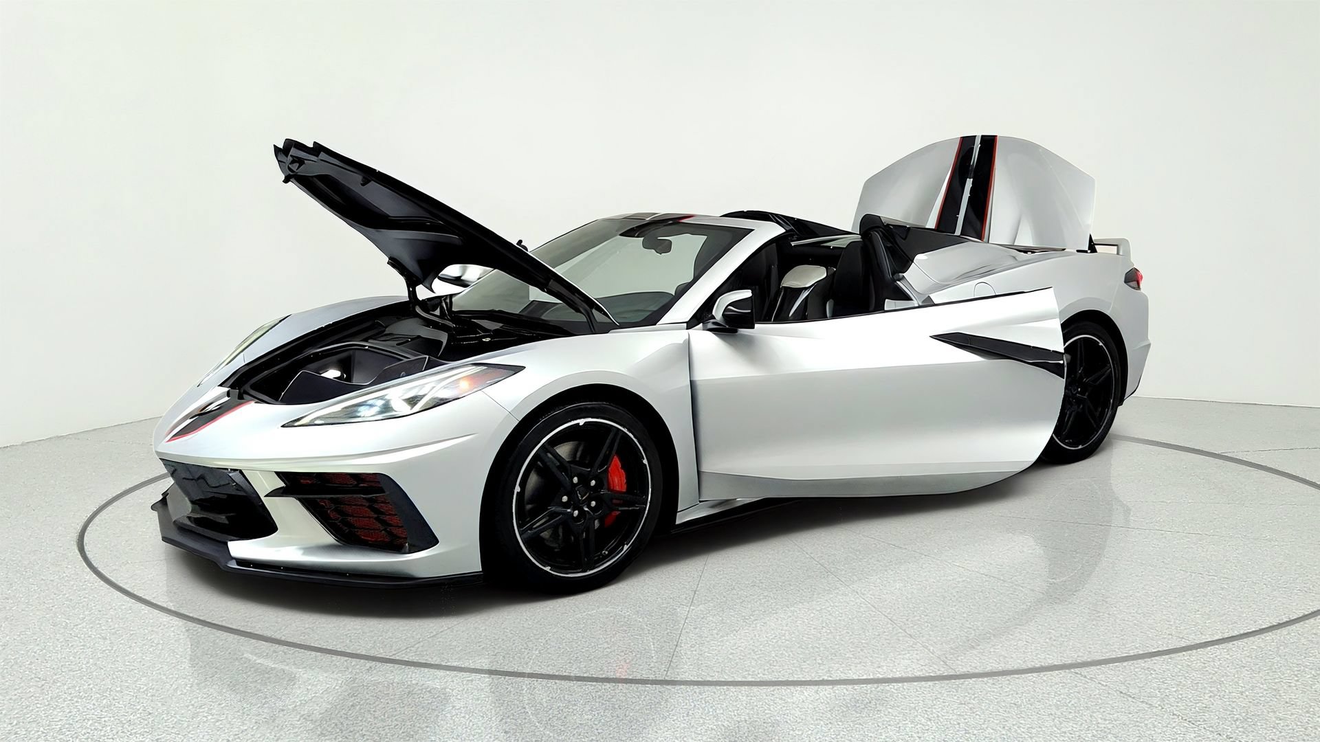 Certified 2020 Chevrolet Corvette Stingray Premium Conv w/ 3LT Preferred Equipment Group RWD image 9