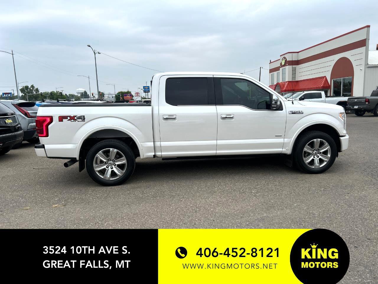 Used 2016 Ford F150 Platinum w/ Technology Package