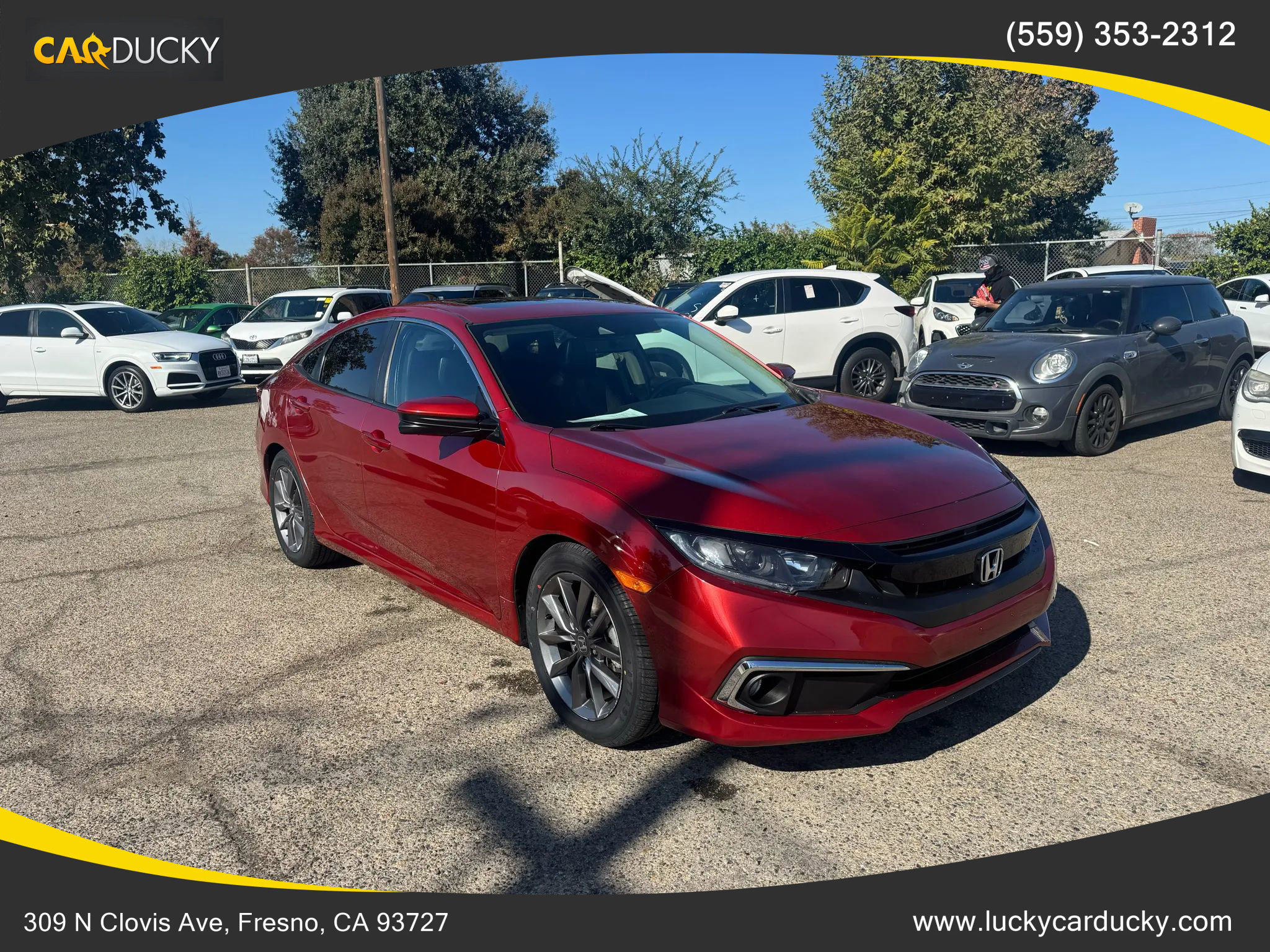 Used 2019 Honda Civic EX-L image 3