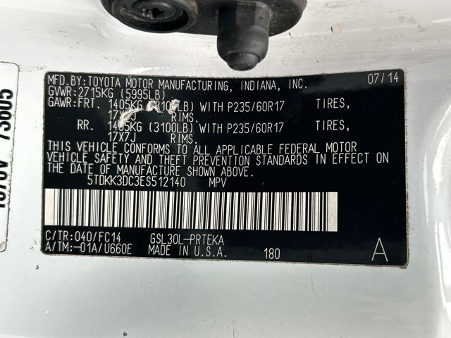 Used 2014 Toyota Sienna LE image 18