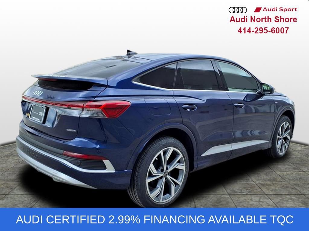 Certified 2023 Audi Q4 e-tron Premium Plus w/ Premium Plus AWD/4WD image 2