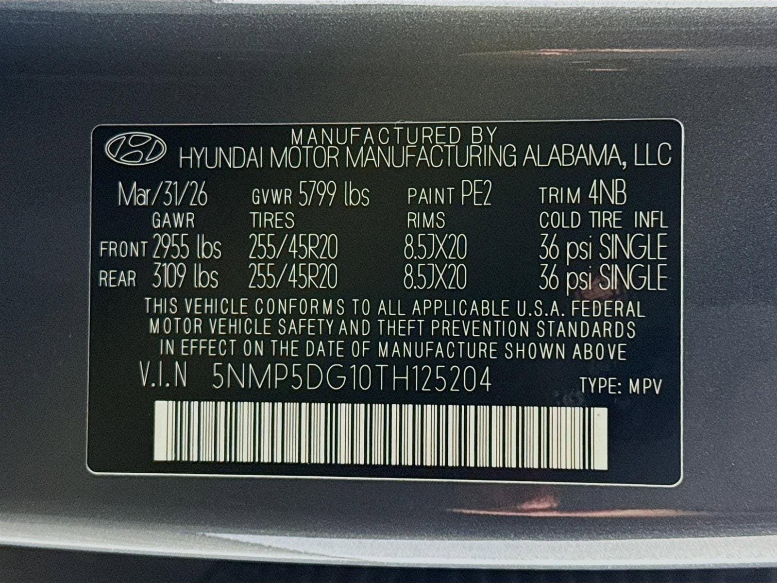 New 2026 Hyundai Santa Fe Calligraphy AWD/4WD image 34