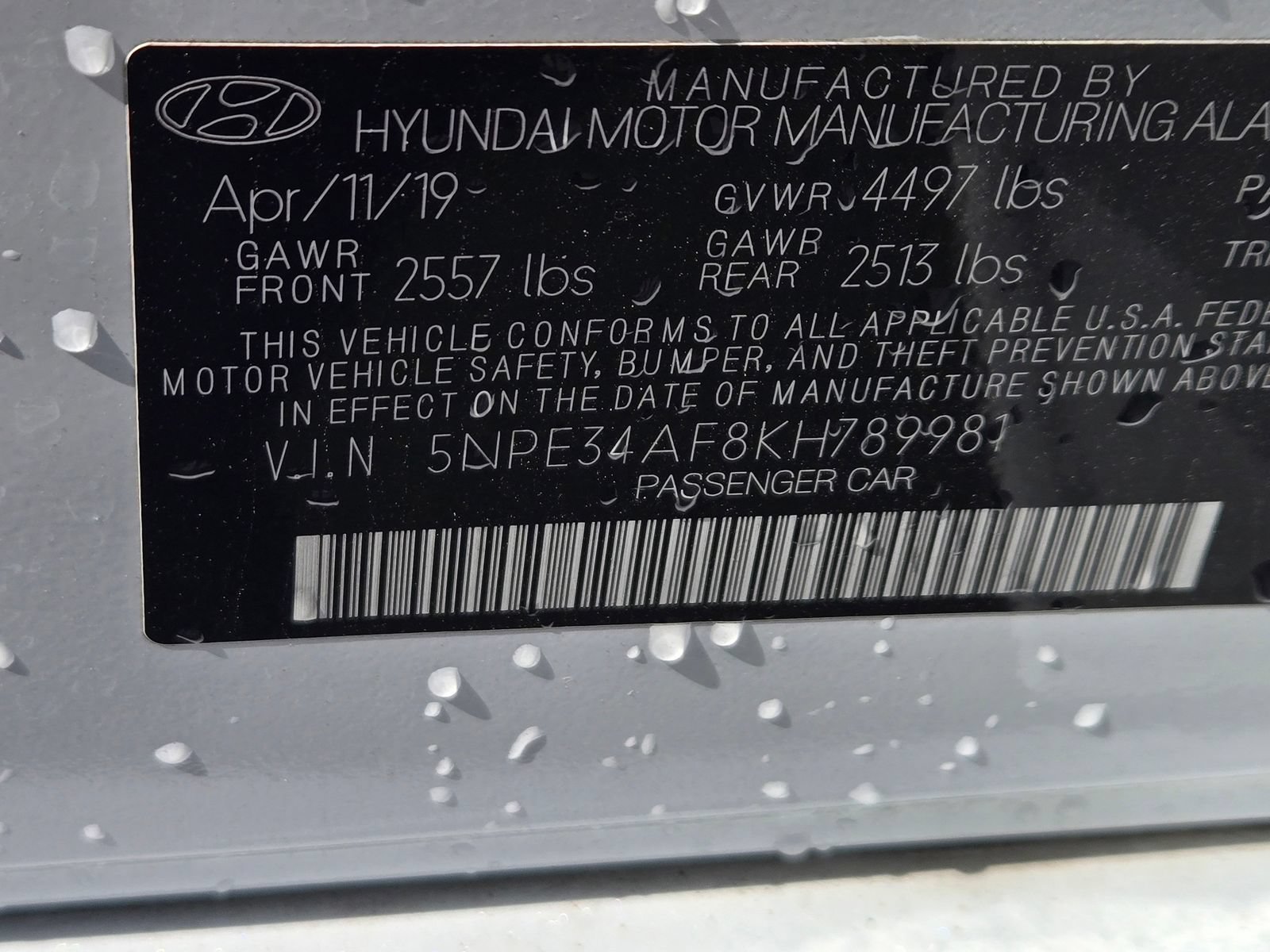 Used 2019 Hyundai Sonata SEL FWD image 13