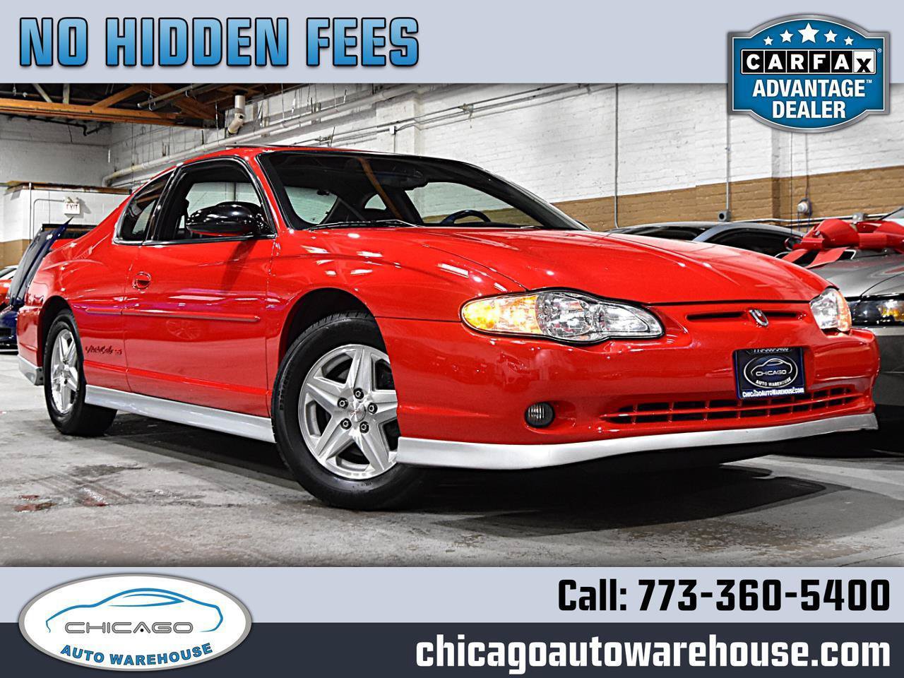 Used 2002 Chevrolet Monte Carlo SS w/ High Sport Appearance Pkg