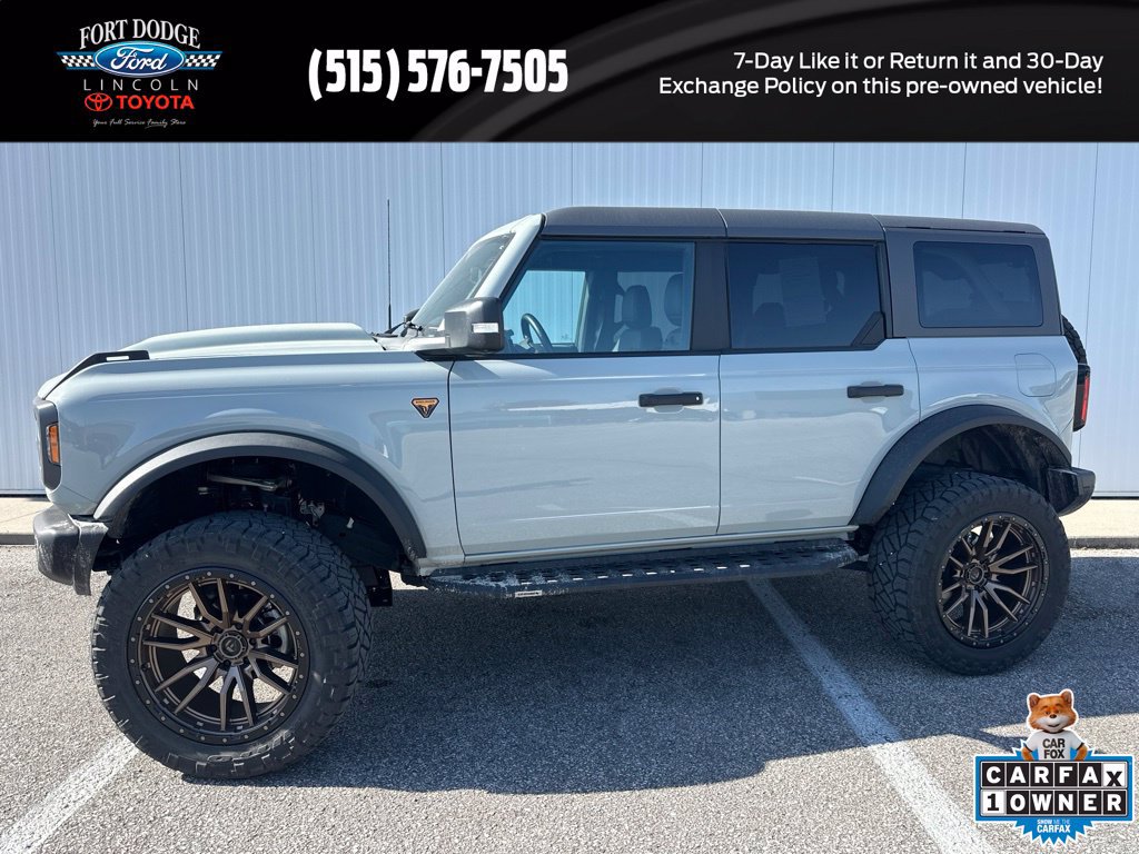 Certified 2023 Ford Bronco Badlands w/ Sasquatch Package AWD/4WD image 1