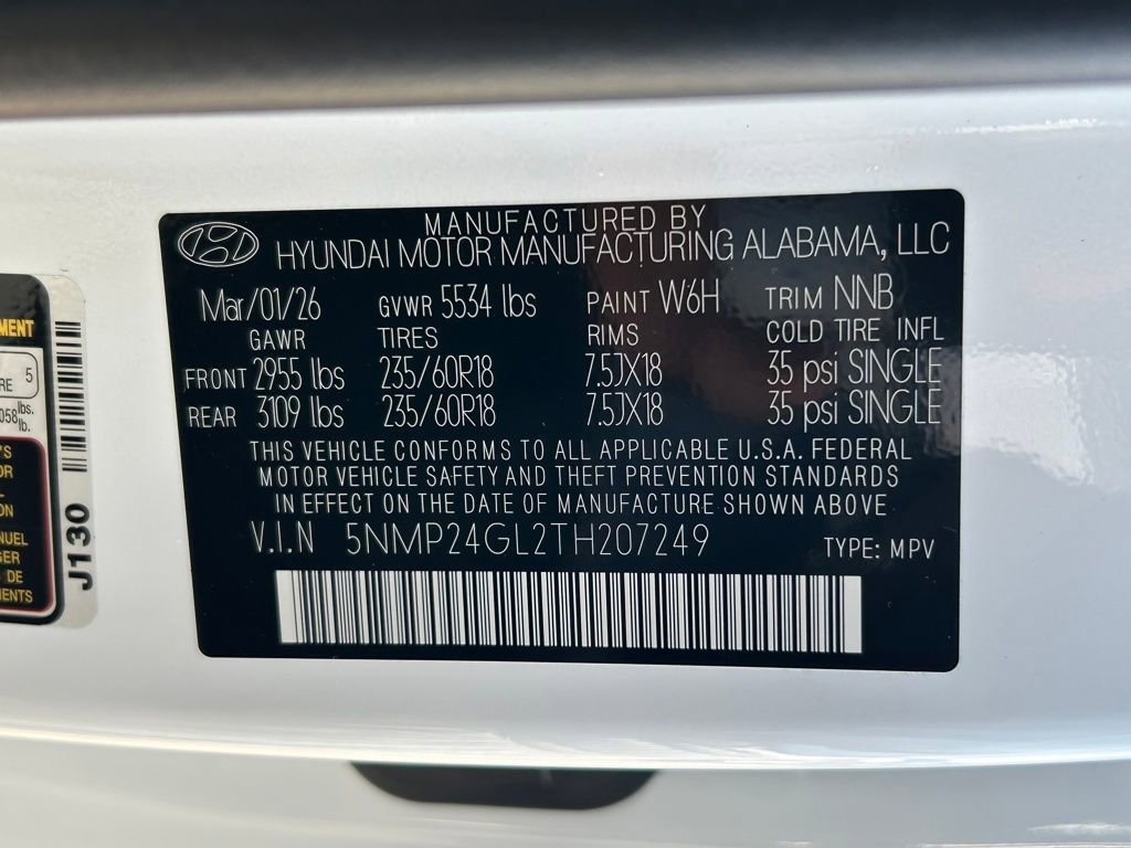 New 2026 Hyundai Santa Fe SEL FWD image 26