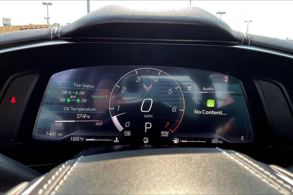 Used 2025 Chevrolet Corvette Stingray Preferred Cpe w/ Z51 Performance Package RWD image 16