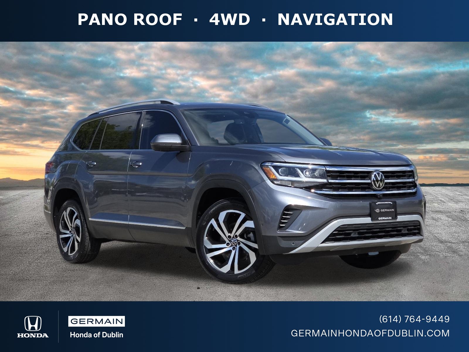 Used 2021 Volkswagen Atlas SEL Premium AWD/4WD image 1