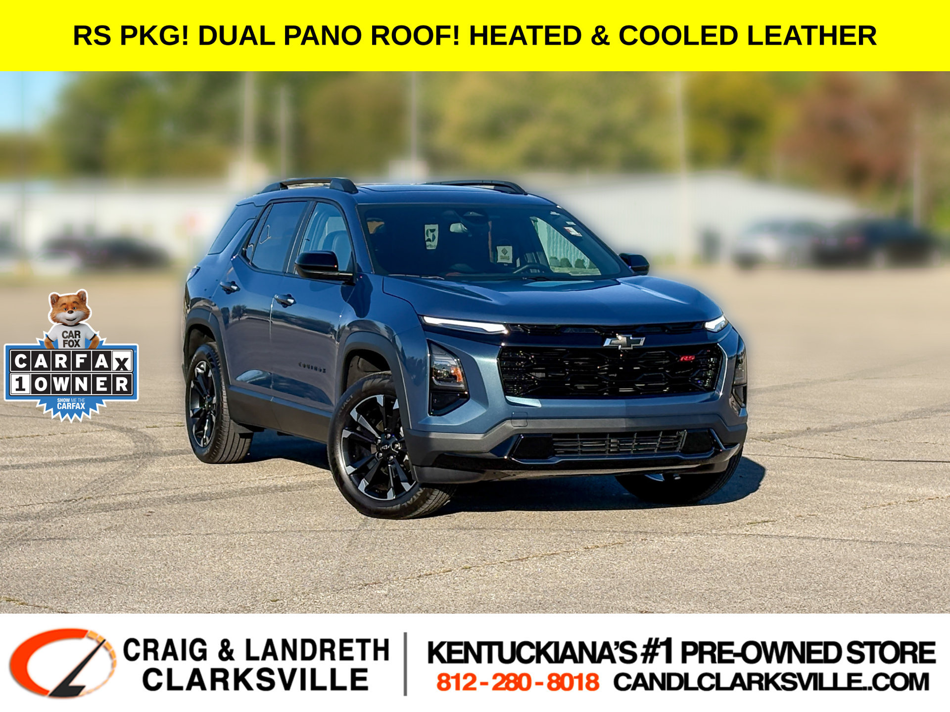 Used 2026 Chevrolet Equinox RS w/ Convenience Package III