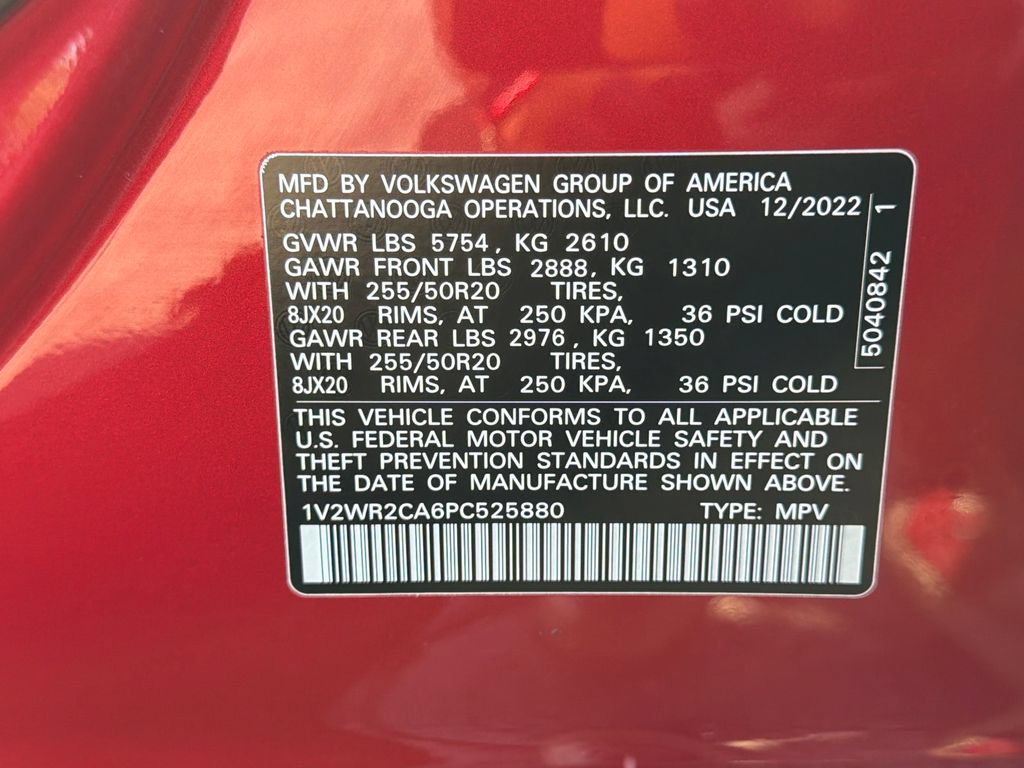 Used 2023 Volkswagen Atlas SE FWD image 32