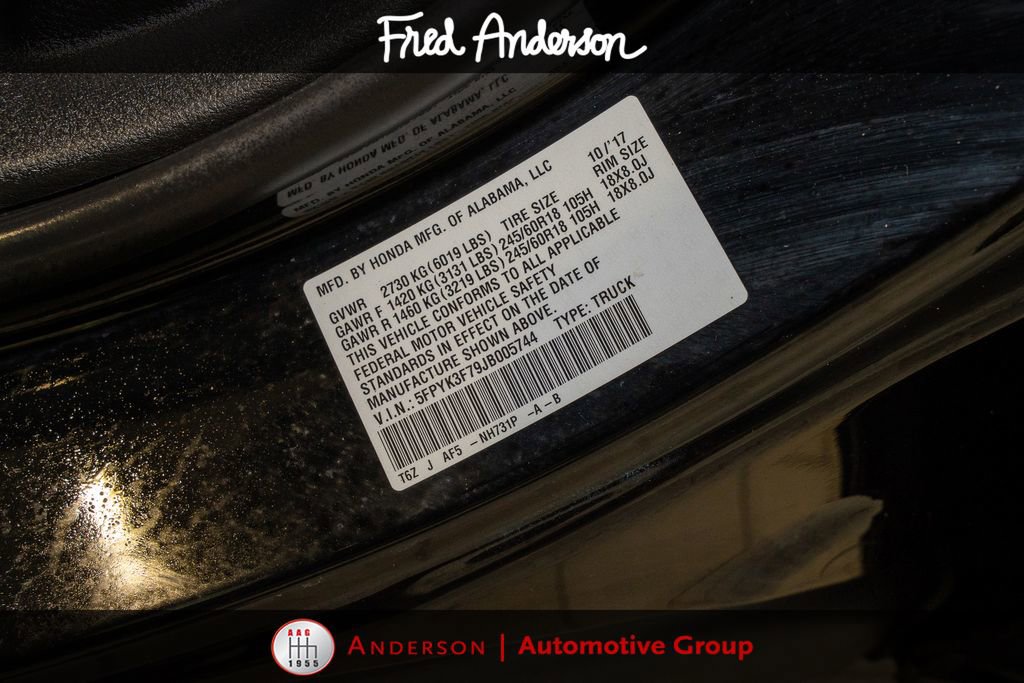 Used 2018 Honda Ridgeline RTL-E image 21