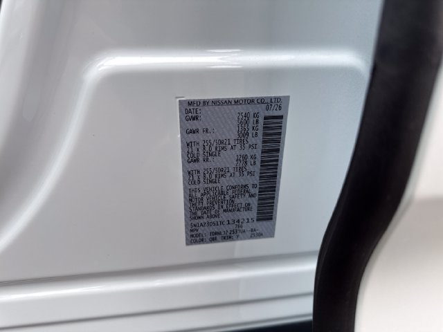 New 2026 Nissan Murano Platinum w/ Cargo Package AWD/4WD image 16