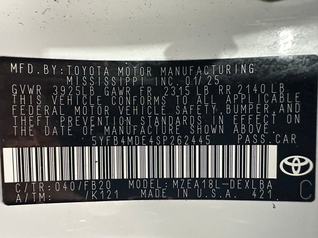 Used 2025 Toyota Corolla LE FWD image 11