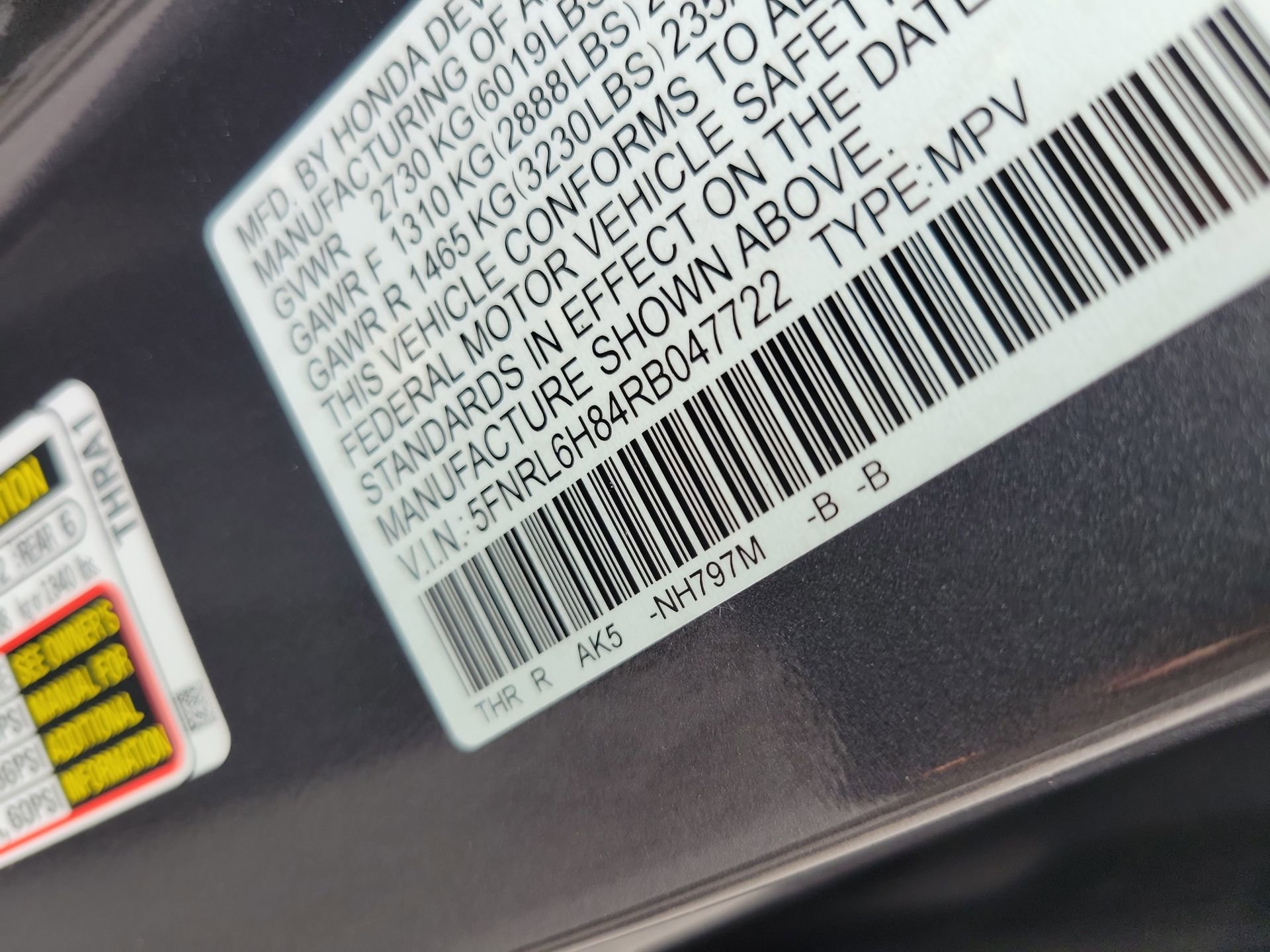 Used 2024 Honda Odyssey Touring image 35