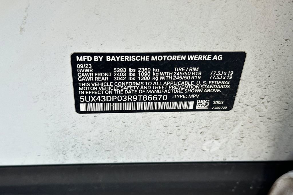 Used 2024 BMW X3 sDrive30i w/ Convenience Package image 34