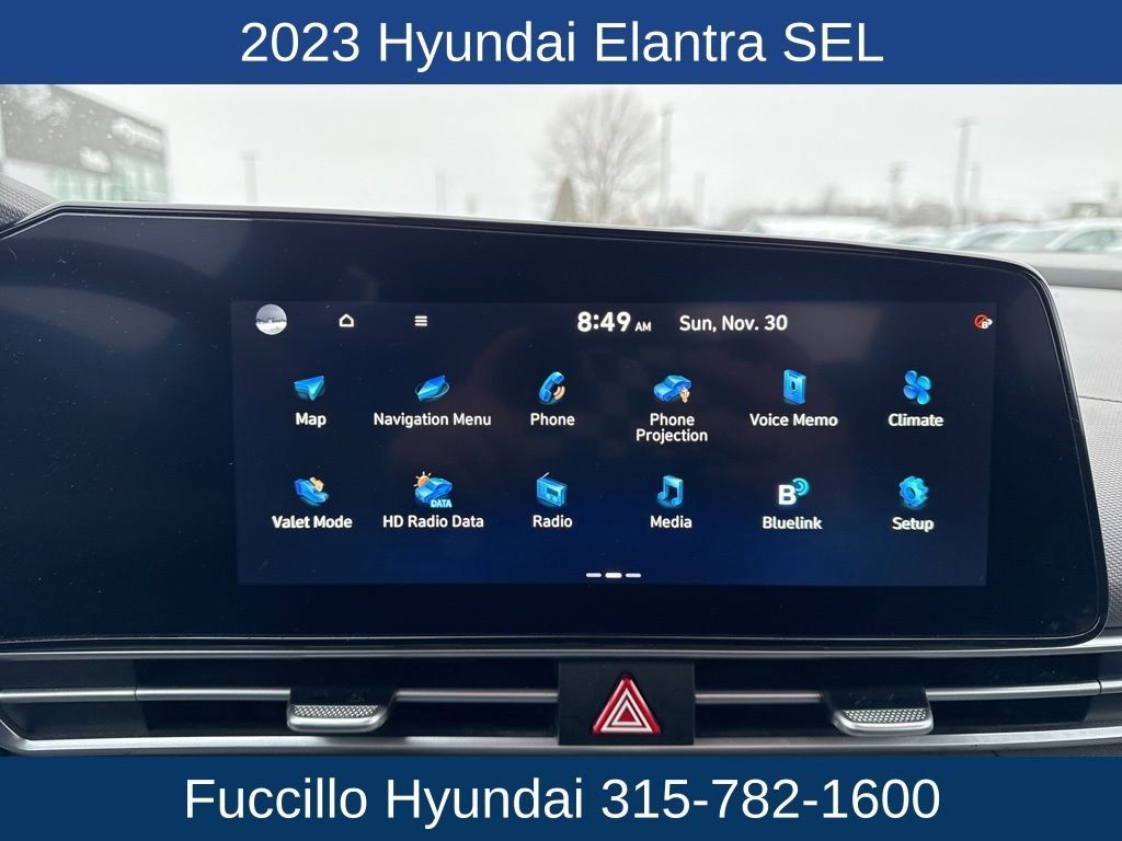 Certified 2023 Hyundai Elantra SEL w/ Convenience Package image 17