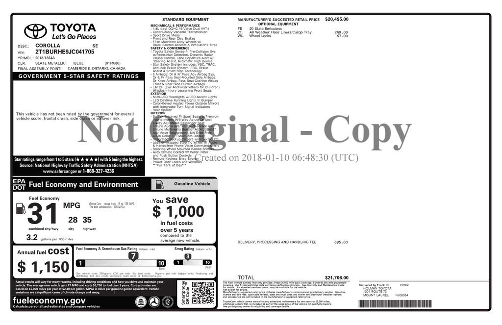 Used 2018 Toyota Corolla SE image 4