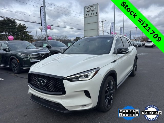 Certified 2022 INFINITI QX50 Luxe w/ Appearance Package