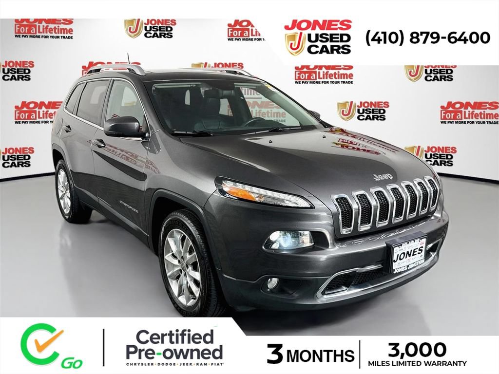 Used 2017 Jeep Cherokee Limited