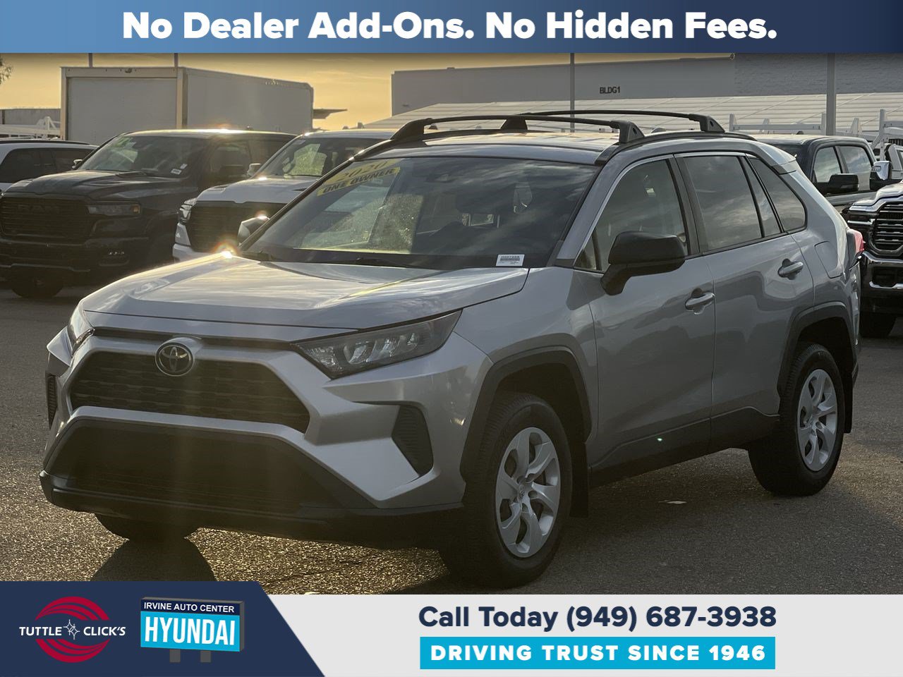 Used 2020 Toyota RAV4 LE w/ All Weather Liner Package FWD image 3