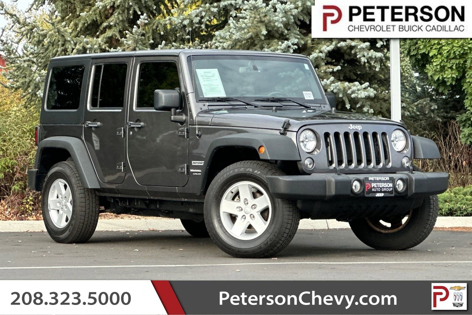 Used 2018 Jeep Wrangler Unlimited Sport S