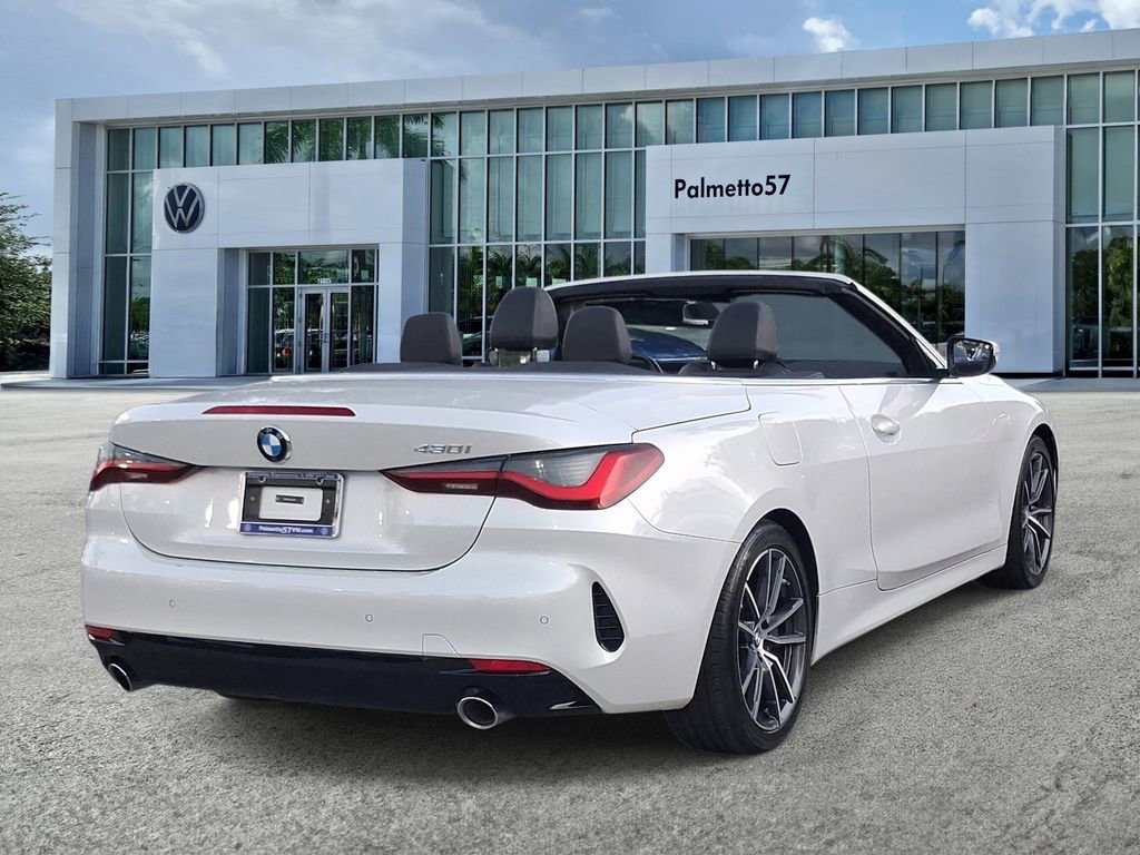 Used 2025 BMW 430i Convertible w/ Premium Package RWD image 6