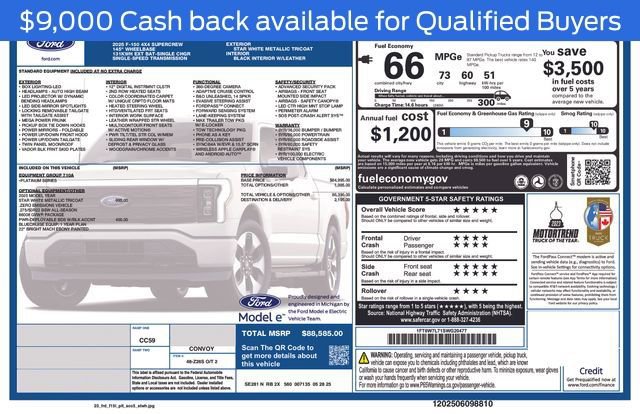New 2025 Ford F150 Lightning Platinum AWD/4WD image 5