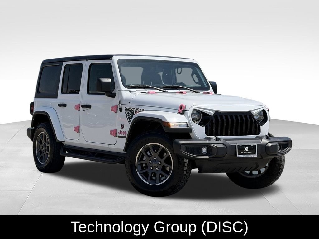 Used 2021 Jeep Wrangler Unlimited Sport AWD/4WD image 2