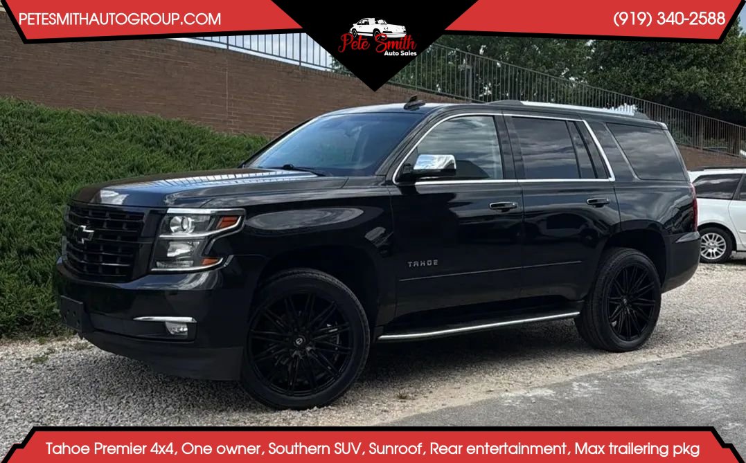 Used 2018 Chevrolet Tahoe Premier AWD/4WD image 1