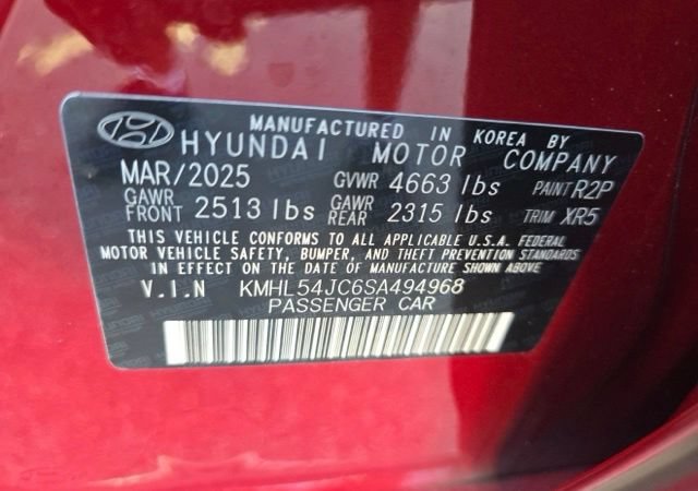 Certified 2025 Hyundai Sonata N Line FWD image 20