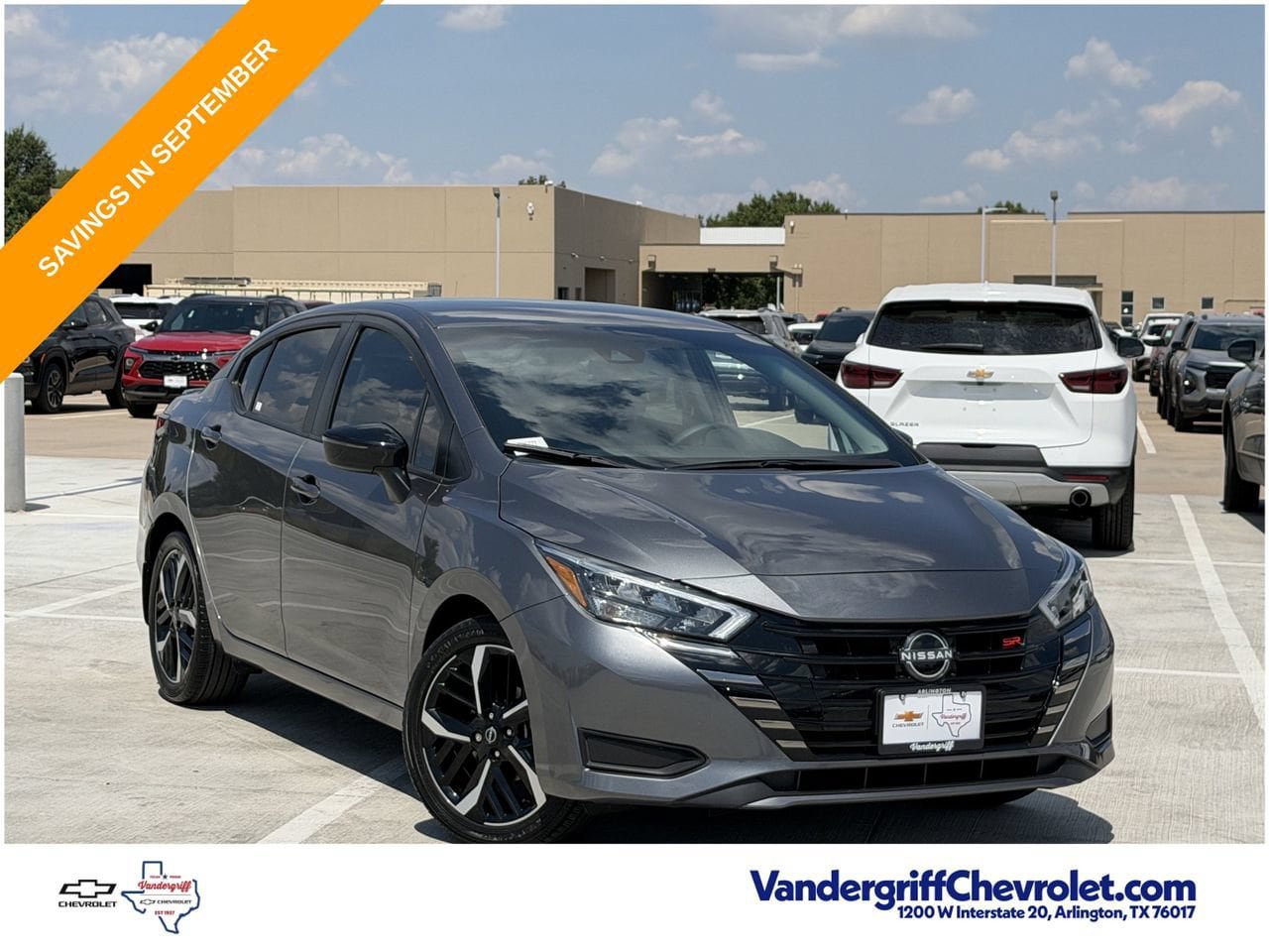 Used 2024 Nissan Versa SR w/ Trunk Package FWD image 2