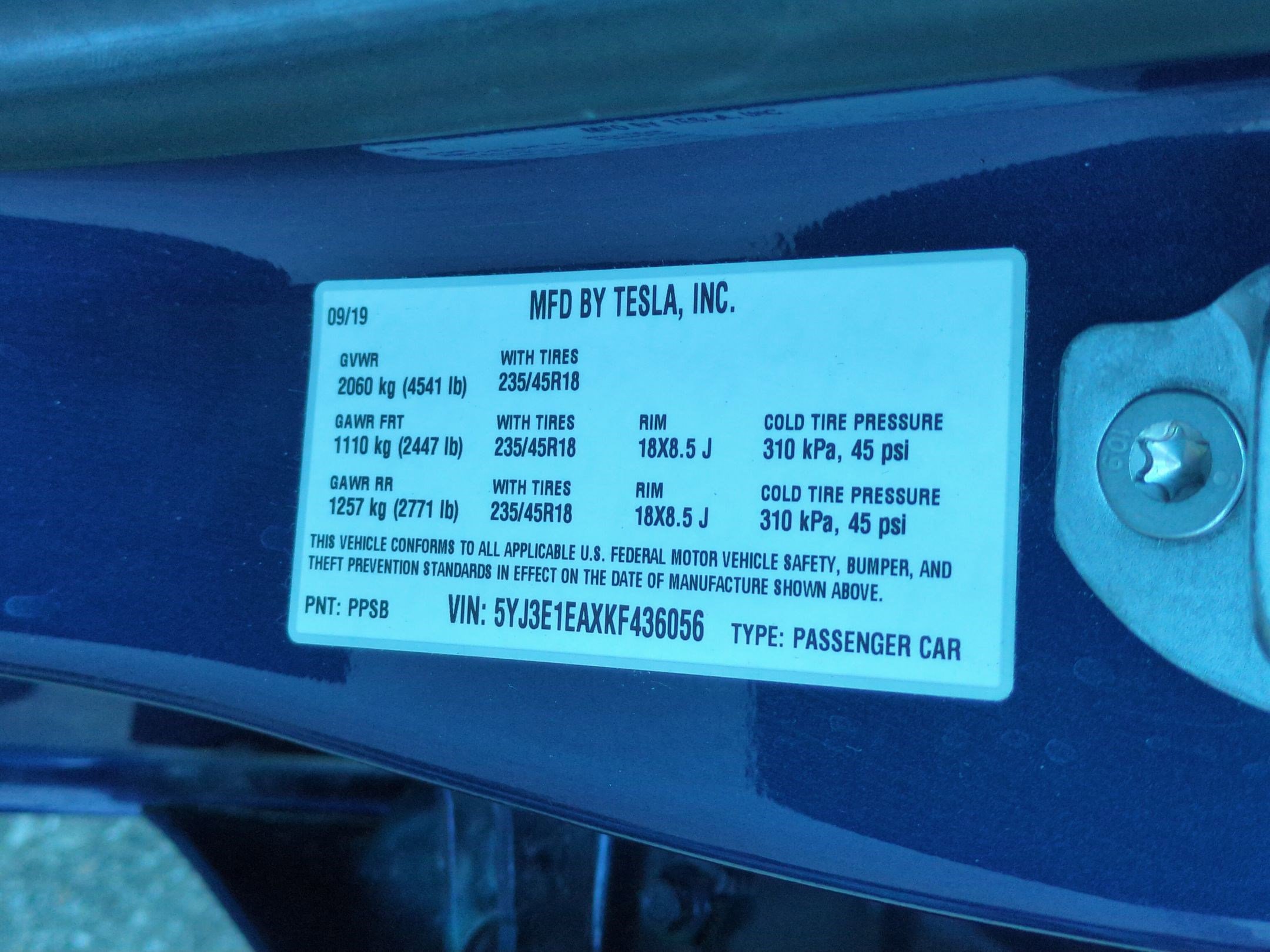 Used 2019 Tesla Model 3 Standard Range Plus image 31