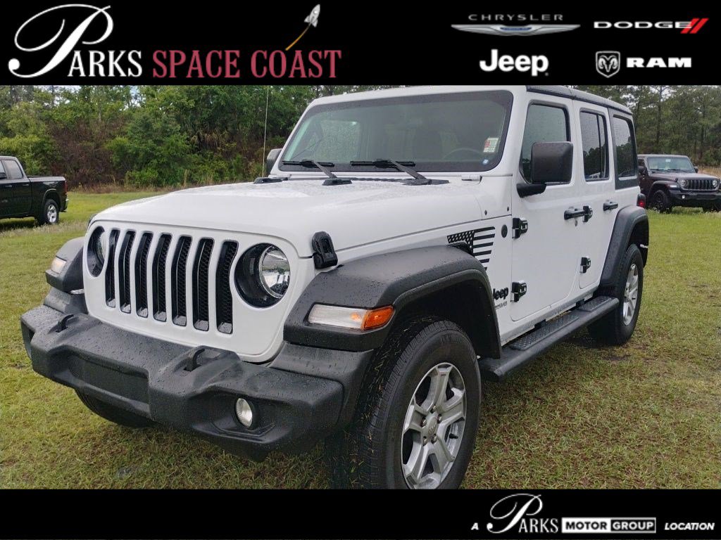 Certified 2022 Jeep Wrangler Unlimited Sport image 1