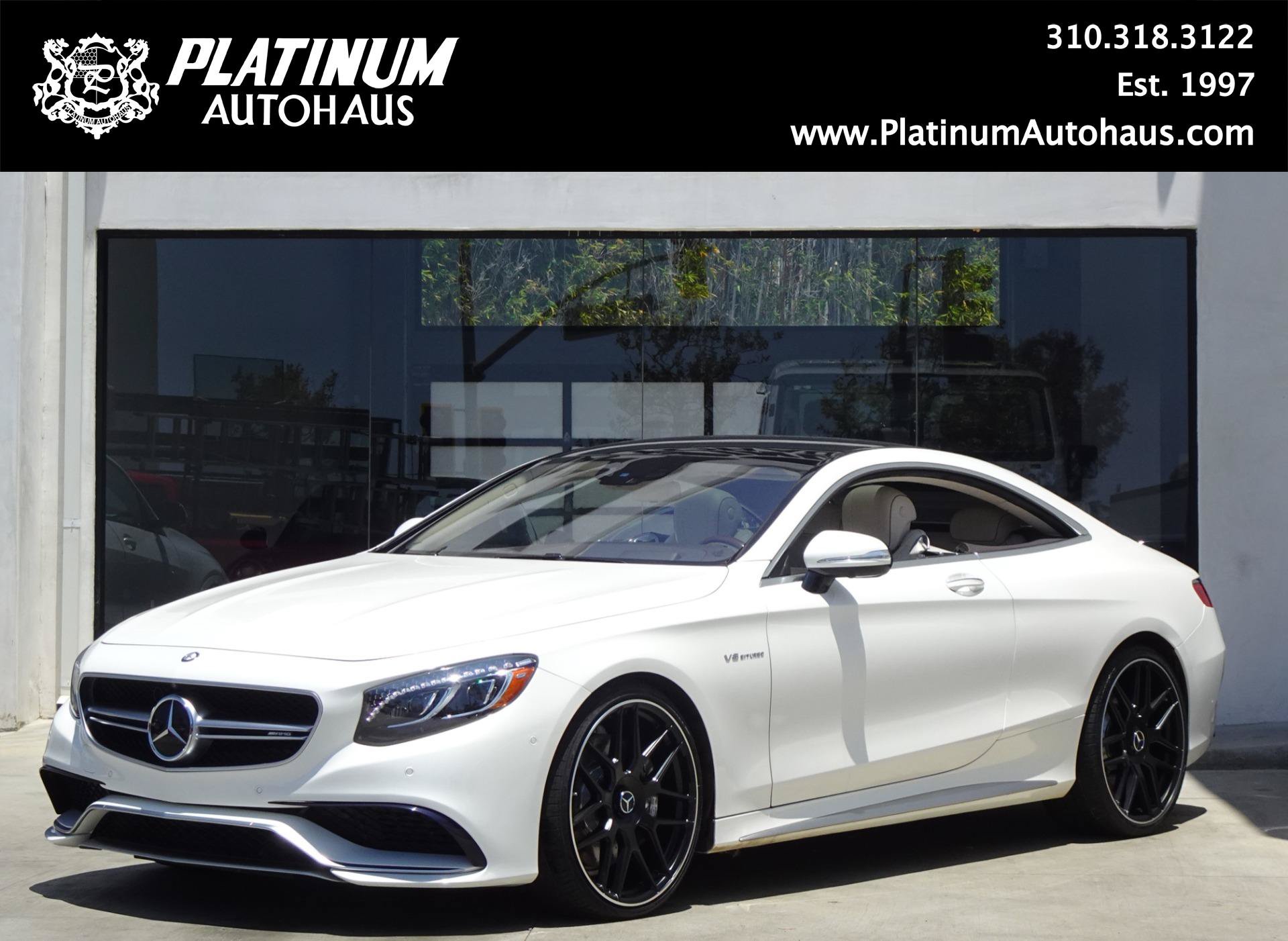 Used 2017 Mercedes-Benz S 63 AMG 4MATIC Coupe w/ Driver Assistance Package image 1