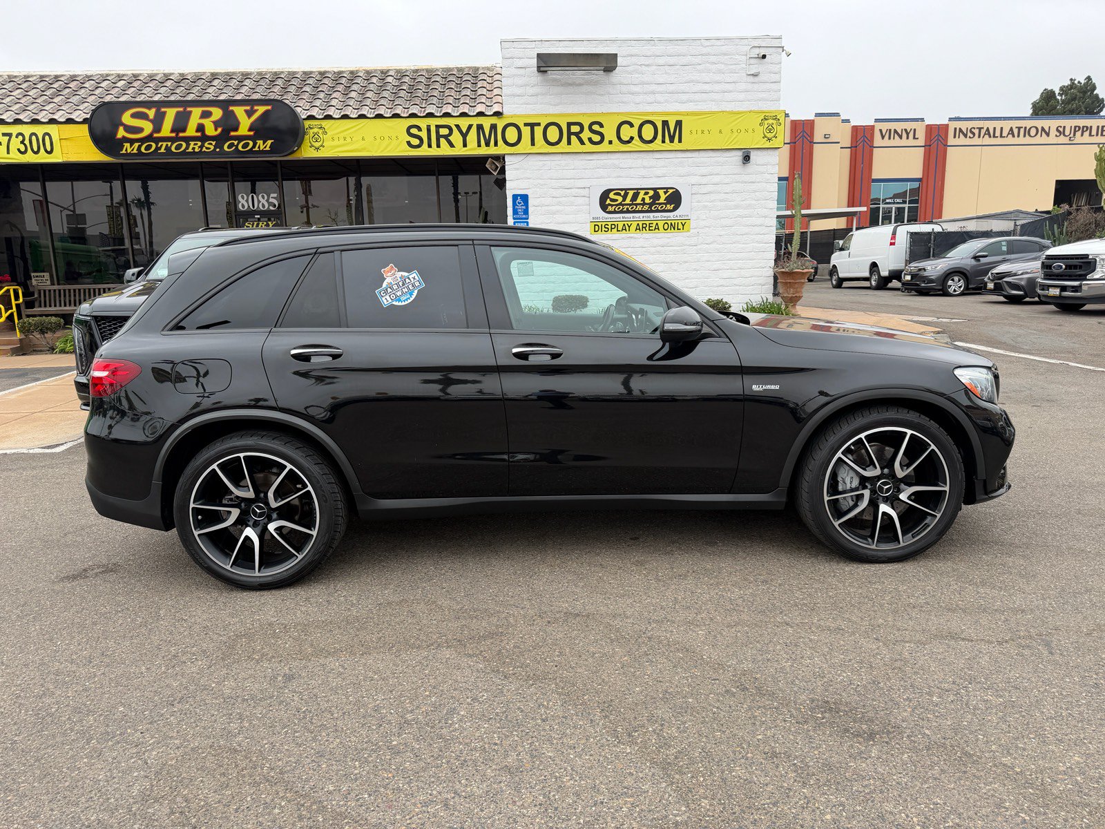 Used 2018 Mercedes-Benz GLC 43 AMG 4MATIC w/ Designo Black Leather Package image 2