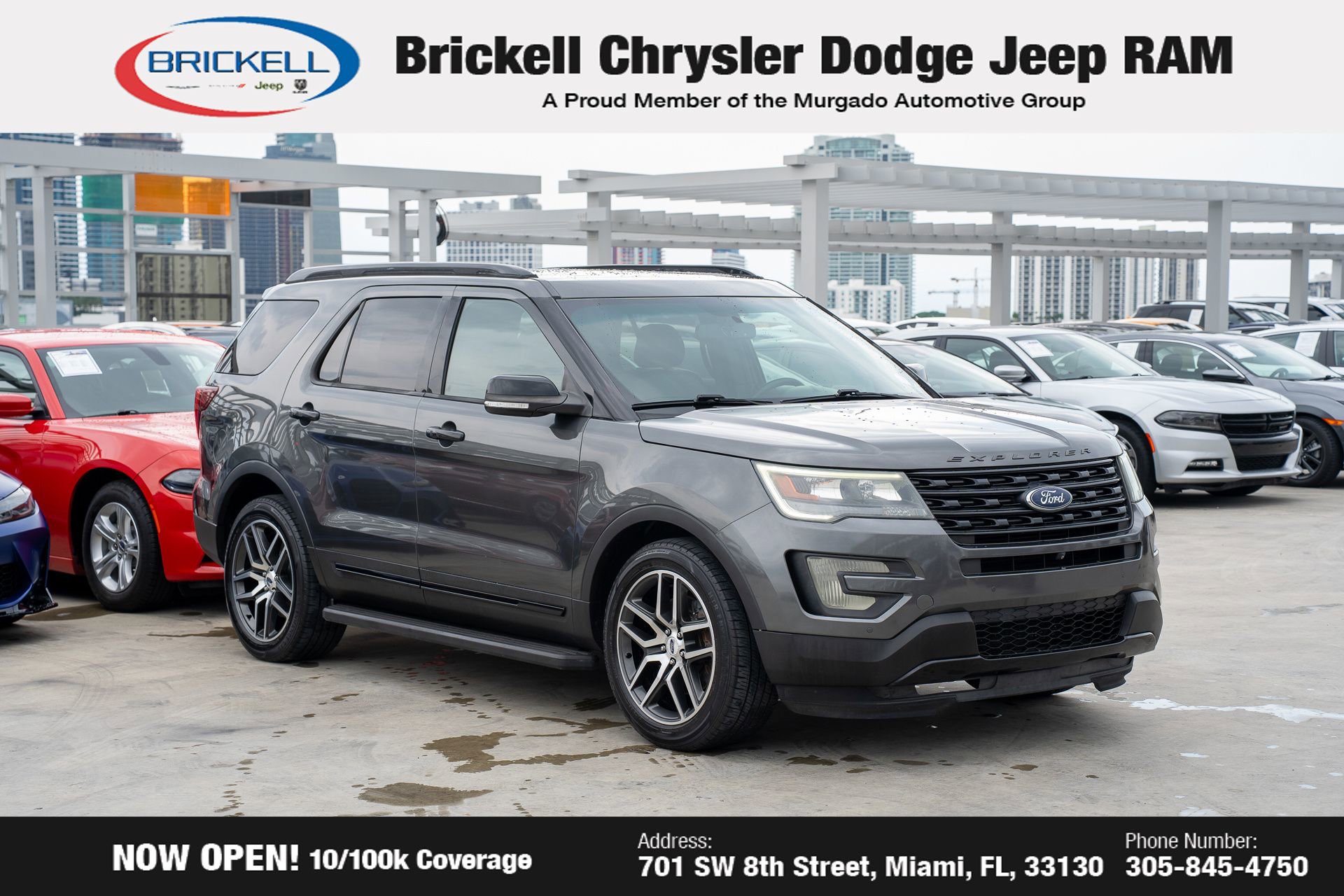 Used 2017 Ford Explorer Sport w/ Equipment Group 401A image 3