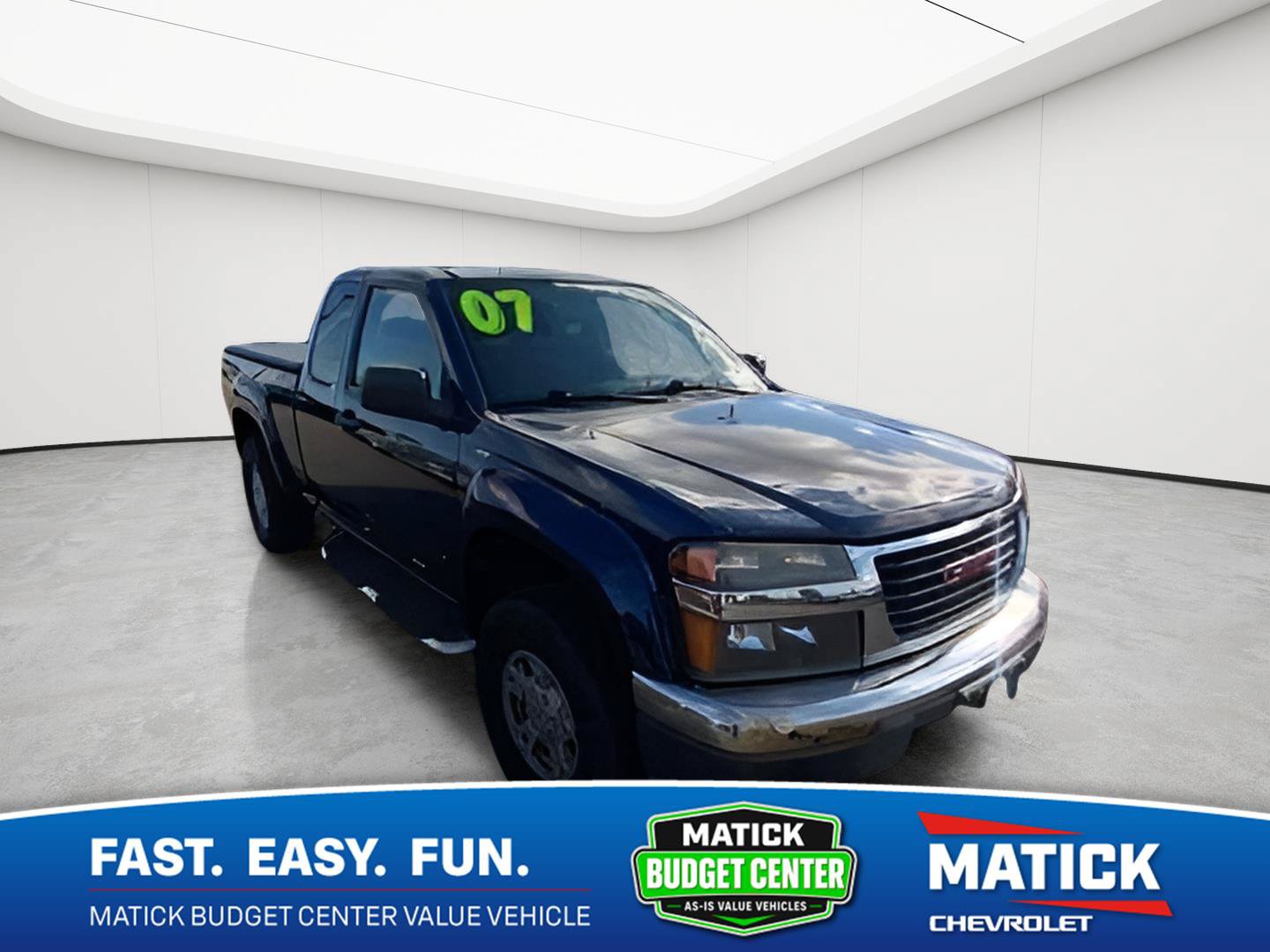 Used 2007 GMC Canyon SLE w/ Sun And Sound Package