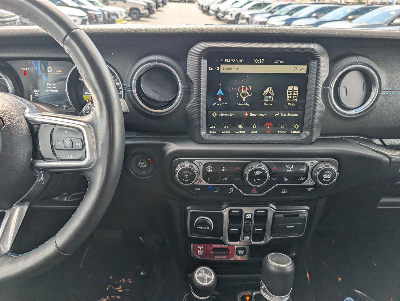 Used 2023 Jeep Wrangler Unlimited Rubicon 4xe w/ Cold Weather Group AWD/4WD image 17