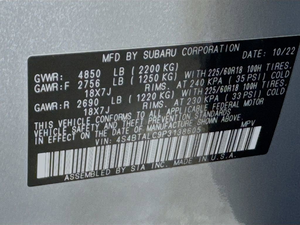 Used 2023 Subaru Outback Onyx Edition image 41