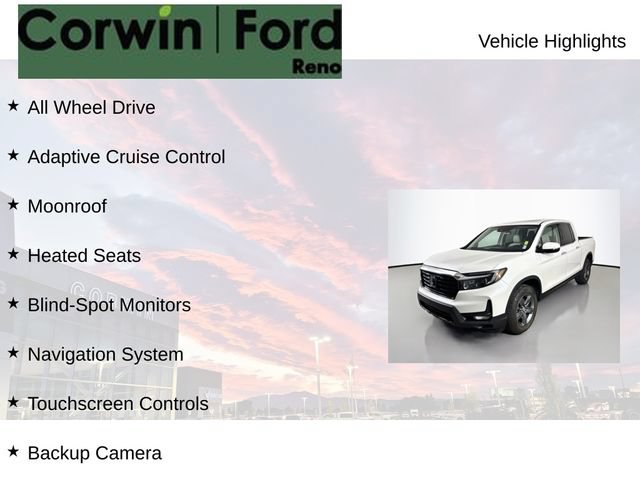 Used 2021 Honda Ridgeline RTL-E image 7