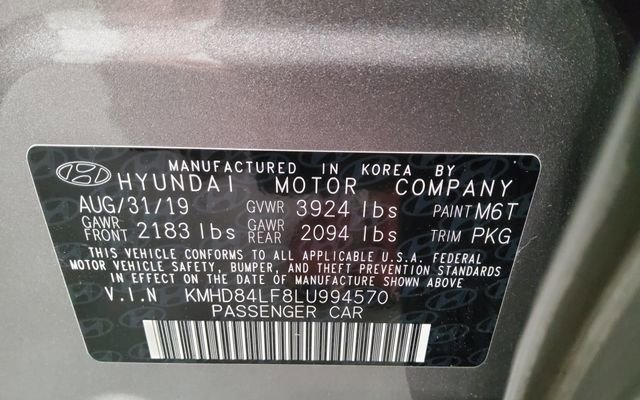 Used 2020 Hyundai Elantra Value Edition FWD image 39