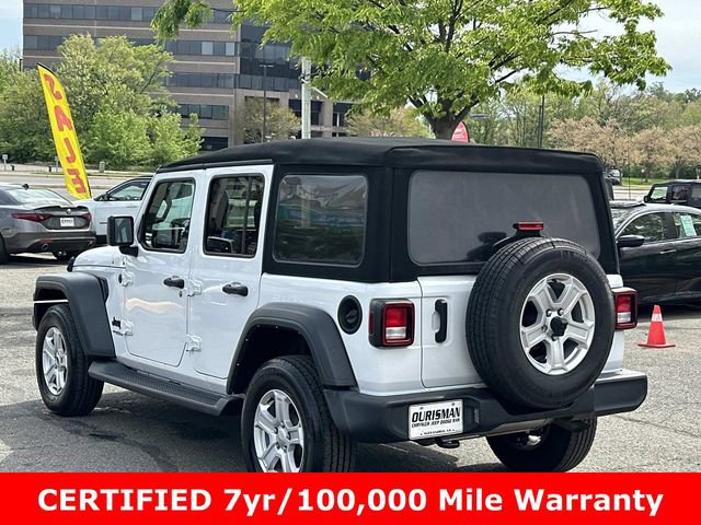 Certified 2022 Jeep Wrangler Unlimited Sport AWD/4WD image 5