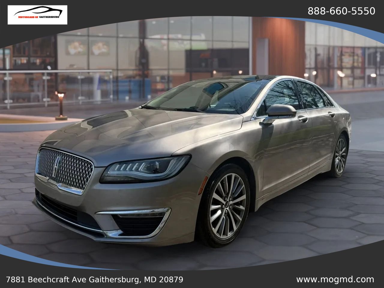 Used 2018 Lincoln MKZ Select w/ Select Plus Package FWD image 1