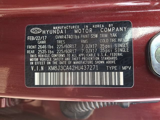 Used 2017 Hyundai Tucson SE w/ SE Popular Package 02 AWD/4WD image 27