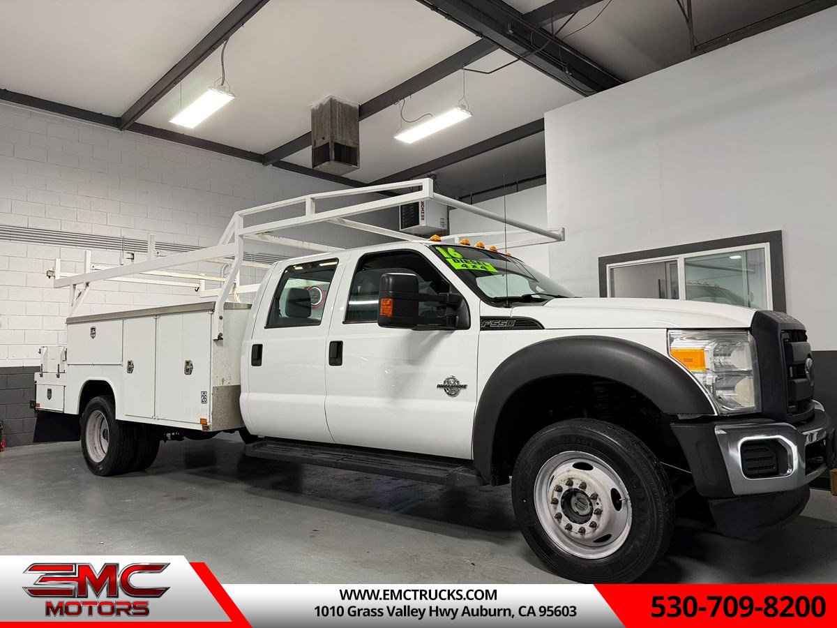 Used 2016 Ford F550 4x4 Crew Cab Super Duty